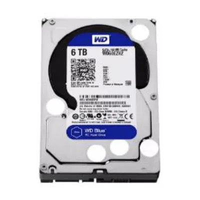 وسترن دیجیتال Blue WD60EZRZ ظرفیت 6 ترابایت