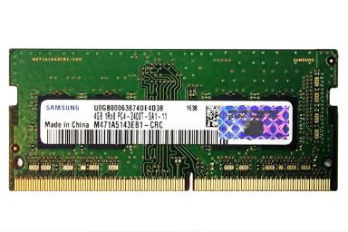 عکس سامسونگ M471A5143EB1-CRC ظرفیت 4 گیگابایت از نوع DDR4-2400