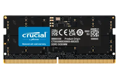 مقایسه کروشیال CT16G48C40S5 ظرفیت 16 گیگابایت از نوع DDR5-4800 با کینگستون ValueRAM KVR32N22S8/8 ظرفیت 8 گیگابایت از نوع DDR4-3200