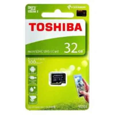 توشیبا microSDHC با ظرفیت 32 گیگابایت مدل M203 کلاس 10