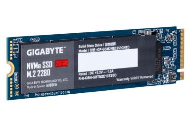 عکس گیگابایت M.2 PCIe SSD ظرفیت 256 گیگابایت