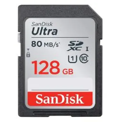 سن دیسک SDHC با ظرفیت 128 گیگابایت مدل Ultra کلاس 10