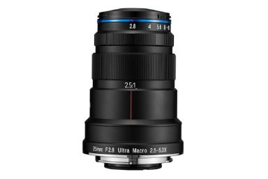 مقایسه ونوس Laowa 25mm F2.8 2.5-5X Ultra Macro با سونی FE 85mm F1.8