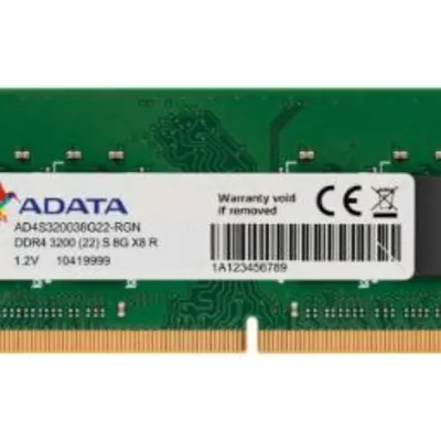 ای دیتا SODIMM Premier ظرفیت 8 گیگابایت از نوع DDR4-3200