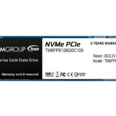 تیم گروپ MP33 NVMe M.2 ظرفیت 128 گیگابایت