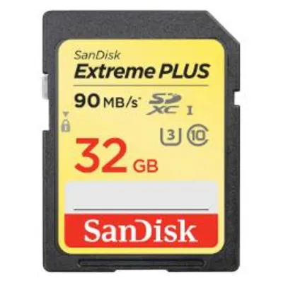 سن دیسک SDHC با ظرفیت 32 گیگابایت مدل Extreme Plus کلاس 10