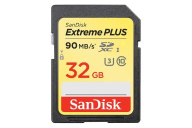 عکس سن دیسک SDHC با ظرفیت 32 گیگابایت مدل Extreme Plus کلاس 10