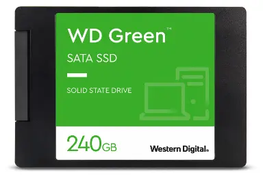 عکس وسترن دیجیتال Green WDS240G3G0A SATA 2.5 Inch ظرفیت 240 گیگابایت