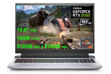 عکس G15 Ryzen Edition دل Ryzen 7 5800H RTX 3050Ti 8GB 512GB