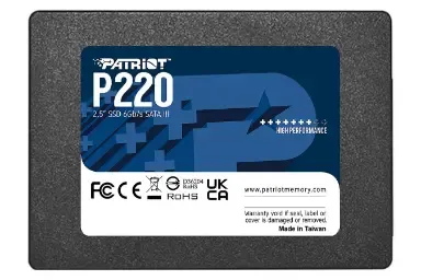 پاتریوت P220 SATA 2.5 Inch ظرفیت 256 گیگابایت