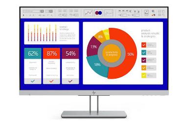 مقایسه اچ پی 23.8 اینچ مدل EliteDisplay E243p با ایکس ویژن 19.5 اینچ مدل XL2020S