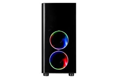 مقایسه کولر مستر MASTERBOX MB520 ARGB با ترمالتیک View 31 Tempered Glass RGB Edition