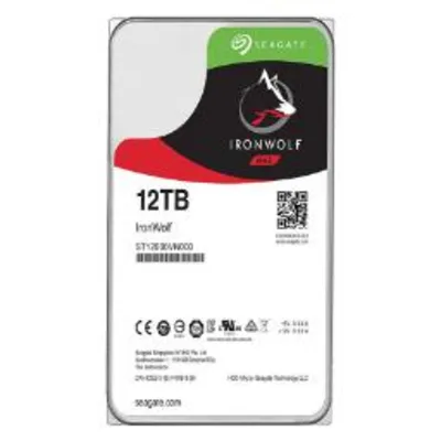 سیگیت IronWolf ST12000VN0008 ظرفیت 12 ترابایت