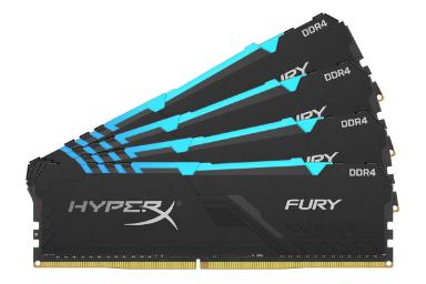 عکس هایپر ایکس Fury ظرفیت 32 گیگابایت (4x8) از نوع DDR4-3466