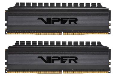 عکس پاتریوت Viper 4 Blackout ظرفیت 16 گیگابایت (2x8) از نوع DDR4-4000