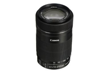 مقایسه کانن EF-S 55-250mm f/4-5.6 IS STM با کانن EF 100mm f/2.8L Macro IS USM