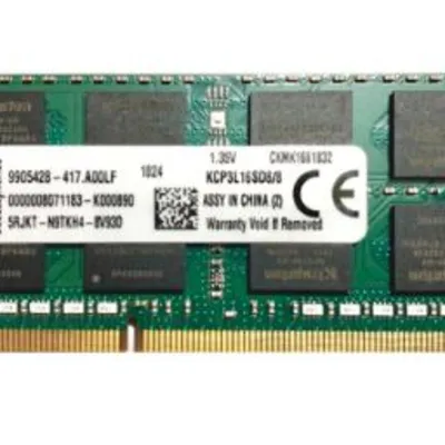 کینگستون KCP3L16SD8/8 ظرفیت 8 گیگابایت از نوع DDR3L-1600