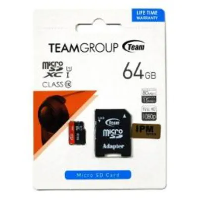 تیم گروپ microSDXC با ظرفیت 64 گیگابایت کلاس 10