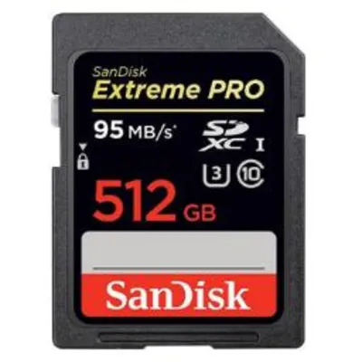 سن دیسک SDXC با ظرفیت 512 گیگابایت مدل Extreme Pro کلاس 10