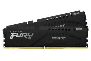 مقایسه کروشیال CT32G48C40U5 ظرفیت 32 گیگابایت از نوع DDR5-4800 با کینگستون Fury Beast ظرفیت 32 گیگابایت (2x16) از نوع DDR5-4800
