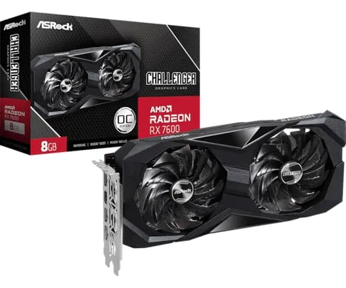 مقایسه AMD رادئون RX 6900 XT {request()->input('language_config')['common']['with']} ASRock RX 7600 Challenger 8GB OC Graphics Card