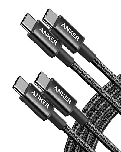 عکس Anker 60W USB C Cable 6FT 2-Pack Black