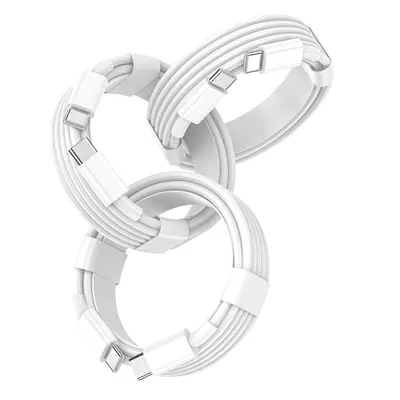 FEEL2NICE USB C Cable 3-Pack 6FT 60W