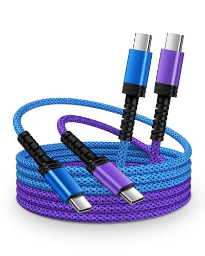 مقایسه AILKIN USB-C to USB-C 6ft Cable {request()->input('language_config')['common']['with']} باسئوس Type-C به Type-C مدل Dynamic CALD0003  با طول 2 متر