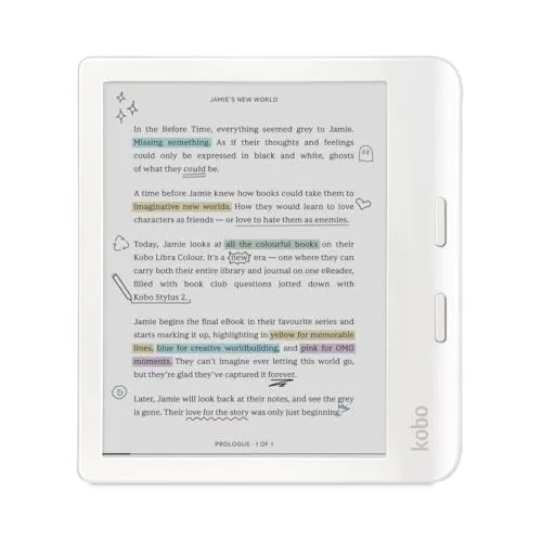 مقایسه فیدیبوک F2 {request()->input('language_config')['common']['with']} Kobo Libra Colour EReader White