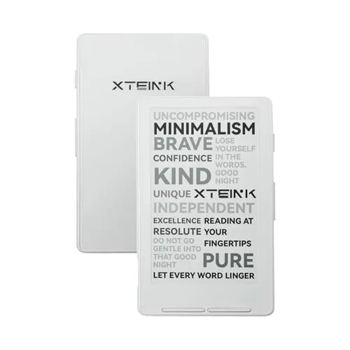 مقایسه فیدیبوک F2 {request()->input('language_config')['common']['with']} XTEINK X4 E-Ink Reader 16GB Frost White