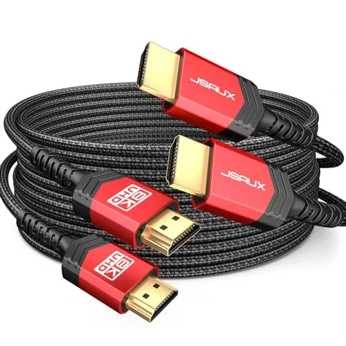 مقایسه JSAUX 10K HDMI 2.1 Cable 10FT 2-Pack {request()->input('language_config')['common']['with']} اوریکو HD701 4K 60Hz نسخه 2.0 با طول 2 متر