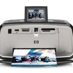 پرینتر عکس کامپکت (فشرده) جوهرافشان HP Photosmart A717 با وضوح 4800x1200 DPI