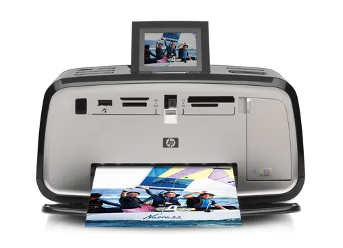 مقایسه پرینتر عکس کانن سلفی QX20 RD با پرینتر عکس کامپکت (فشرده) جوهرافشان HP Photosmart A717 با وضوح 4800x1200 DPI