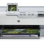 پرینتر جوهرافشان رنگی اچ‌پی Photosmart D7160 با رزولوشن 4800x1200 DPI