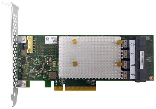 عکس کارت کنترلر RAID لنوو 4Y37A72485 با PCI Express x8 3.0 و سرعت 12 گیگابیت بر ثانیه