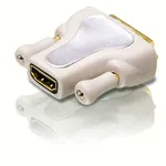 تبدیل کننده جنسیت کابل HDMI DVI فیلیپس US2-M62819 بژ