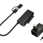 مبدل USB 3.0 به SATA کانسپترونیک ABBY21B با آداپتور برق