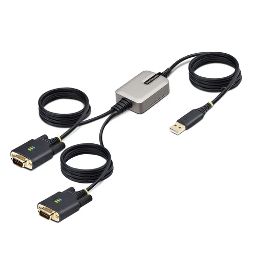 عکس کابل مبدل USB به سریال 2 پورت StarTech.com به طول 4 متر (13 فوت)