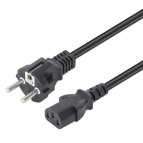 عکس کابل برق اتحادیه اروپا منهتن C13 به CEE 7/7
