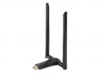 عکس کارت شبکه بی‌سیم USB دو بانده لول‌وان AC1200