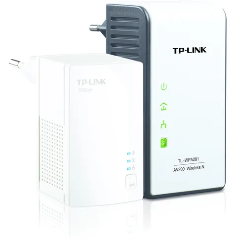 عکس کیت آداپتور پاورلاین بی‌سیم تی‌پی-لینک TL-WPA281KIT N300