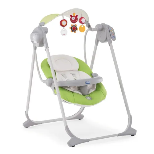 تاب برقی نوزاد چیکو مدل Polly Swing Up سبز (کد 6102)