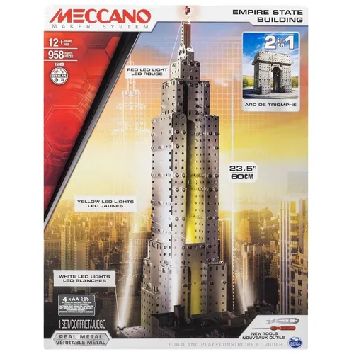 عکس مجموعه ساخت ساختمان امپایر استیت Meccano