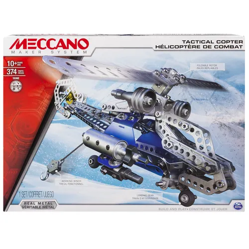 عکس مجموعه ساخت هلیکوپتر Meccano