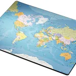 زیردستی Esselte با نقشه جهان، 40x53 سانتی‌متر