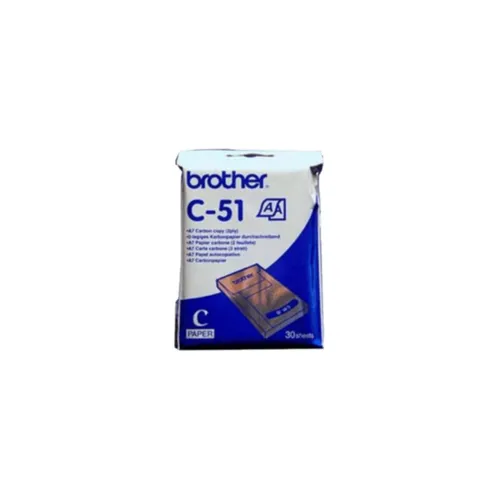 عکس کاغذ کاربن Brother C51، 30 برگ، A7