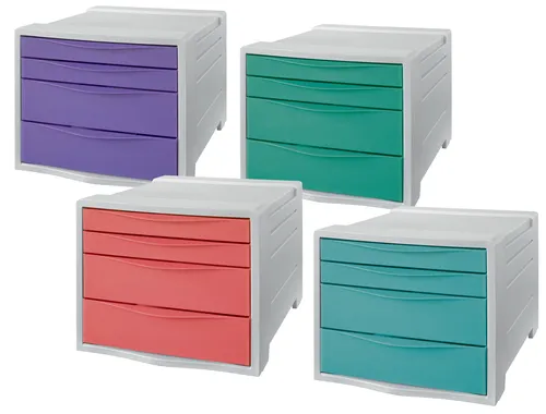 عکس کمد کشودار Esselte مدل Colour'Breeze