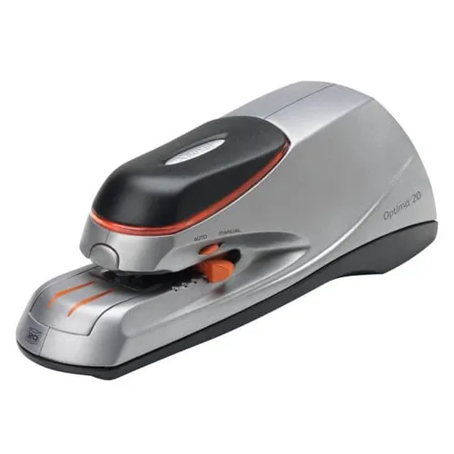 مقایسه منگنه برقی رکسل Optima 20 نقره‌ای/مشکی {request()->input('language_config')['common']['with']} منگنه برقی رکسل Wizard، رنگ‌های متنوع