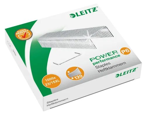 سوزن منگنه Leitz Power Performance P6 5579 24/15xl، جعبه 1000 عددی