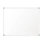 وایت برد مغناطیسی مینا (Enamel) Nobo Prestige با ابعاد 1800x900 میلی‌متر و قاب آلومینیومی